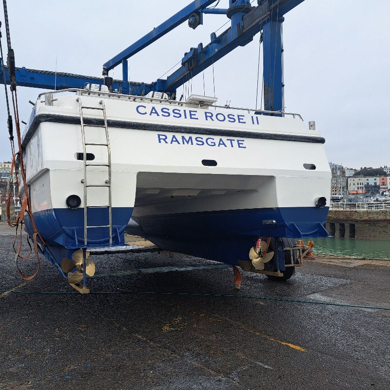 Refit ready - Cassie Rose Charters